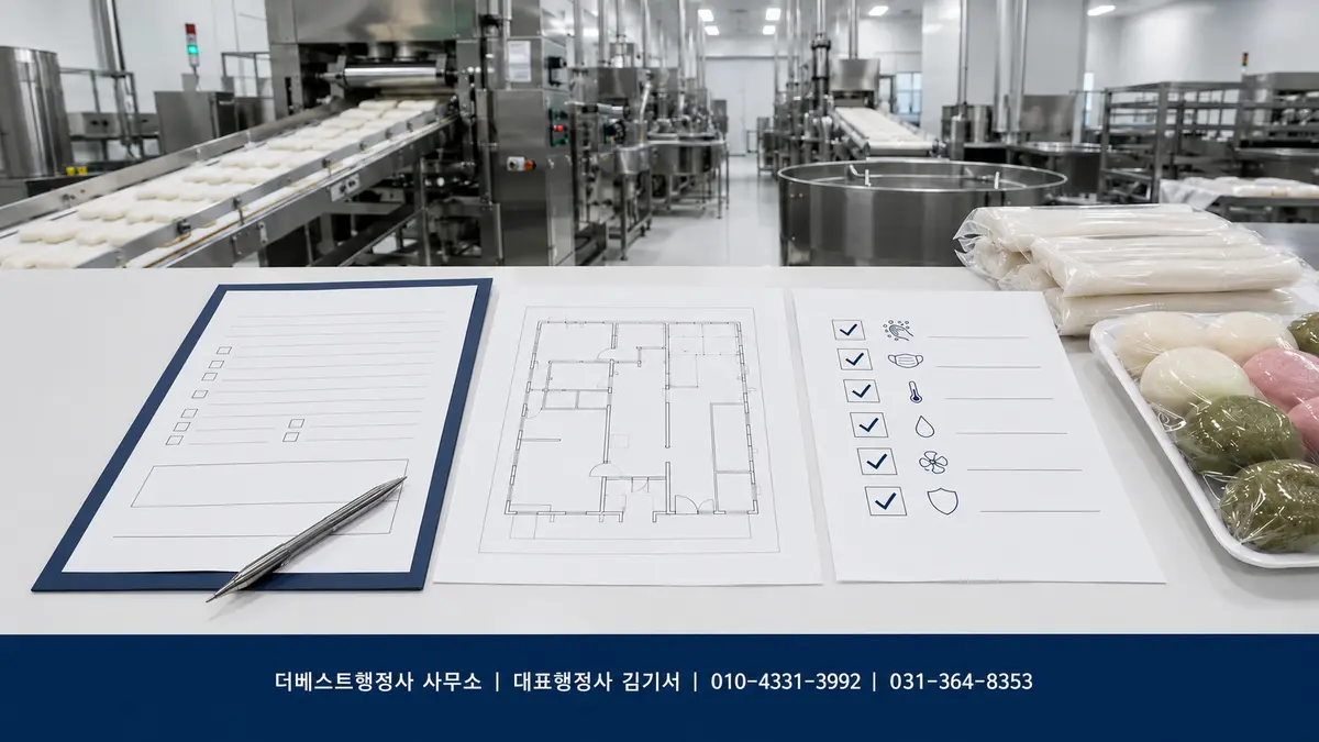 떡 식품제조·가공업 등록과 HACCP은 어떻게 준비하나요?